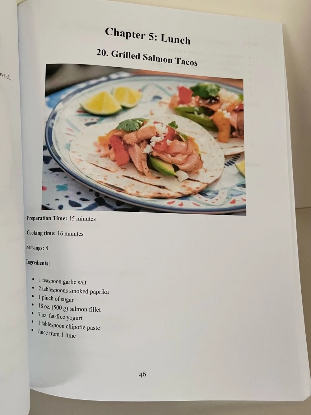 Dr. P Harper 50 recipe Spanish quisine cookbook
